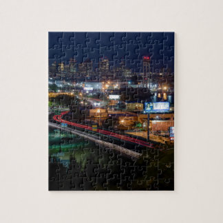 Driving into Boston Jigsaw Puzzle
