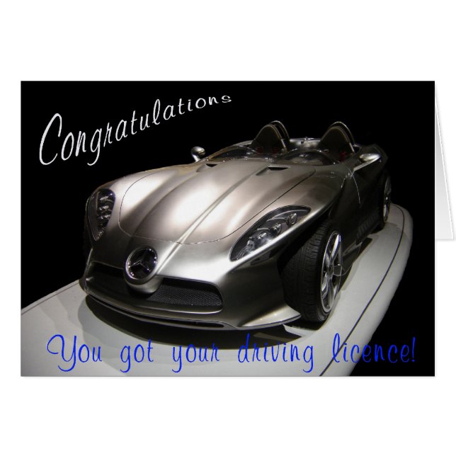 Driving licence passed (Front Horizontal)