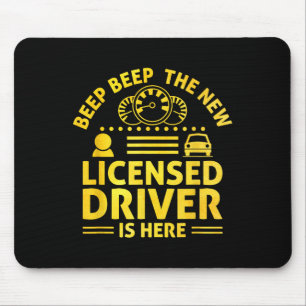 Driving License Ped New Driver Permit Driving Scho Mouse Pad