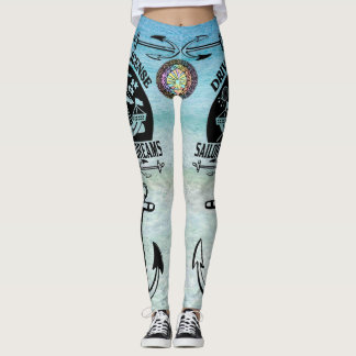 DRIVING LICENSE SAILOR OF DREAMS LEGGINGS