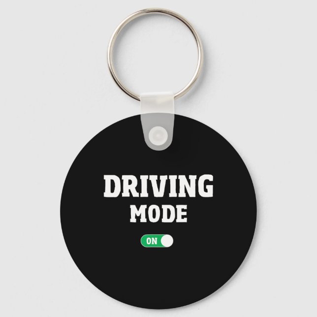 Driving School Test - Funny Driver's License Drivi Keychain (Front)