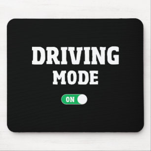 Driving School Test - Funny Driver's License Drivi Mouse Pad