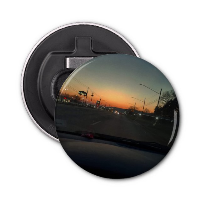 Driving through  magnet bottle opener (Front)