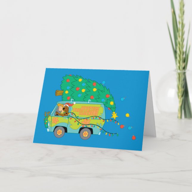 Driving While Merry Holiday Card (Front)