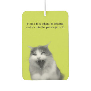 Driving with Mom Air Freshener