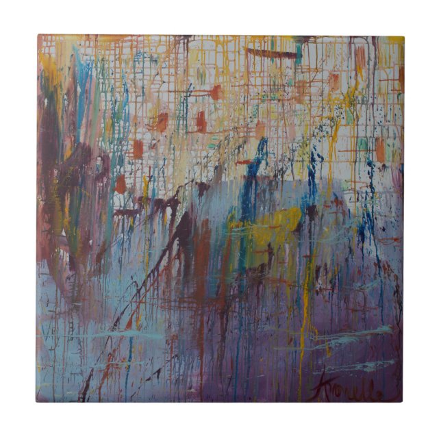 Drizzled Tile (Front)