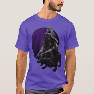 Drizzt and Guenhwyvar Forgotten Realms Fan art T-Shirt