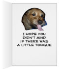 Droit au baiser (amusant) Carte d'anniversaire