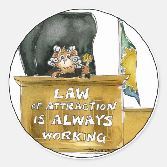 Droit d'attraction Stickers toujours en service (Devant)