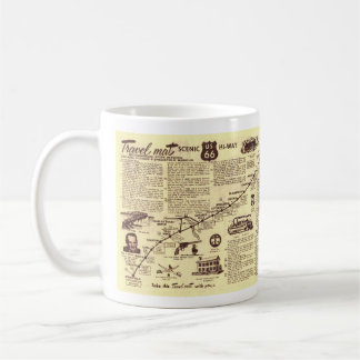 Droite 66 Chicago dans la tasse de café de
