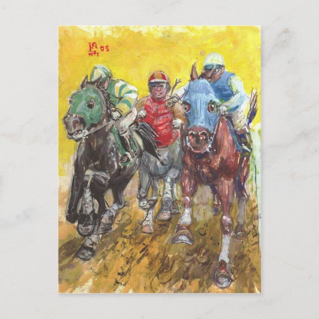 DROITE ! carte postale (Devant)