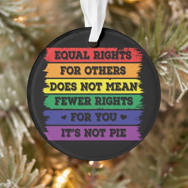 Droits égaux | Droits LGBTQ | Fierté Parade | Ally (Arbre)
