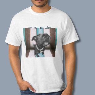 Drôle 50e Anniversaire Citation Gros plan T-shirt