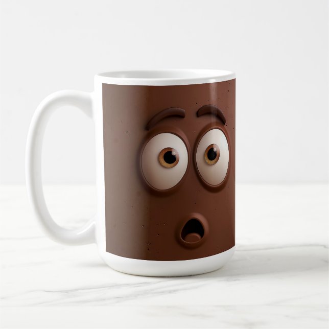 Drôle Amateurs de chocolat Cadeau Drôle Mug (Gauche)