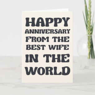 Drôle Anniversaire Carte Pour Mari