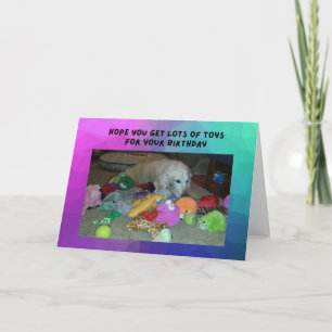 Drôle Anniversaire de la carte Golden Retriever av