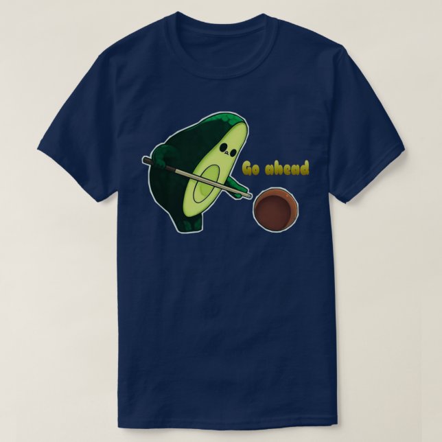 Drôle avocat aller de l'avant Classic TShirt (Design devant)