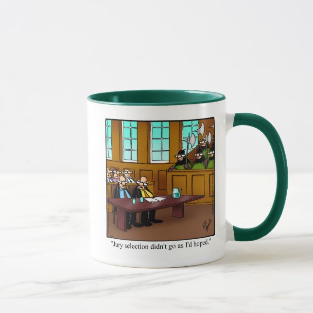 Drôle avocat Humour Mug Cadeau (Droite)