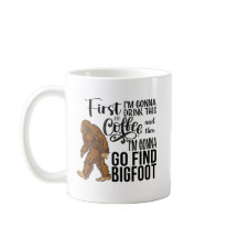 Drôle Bigfoot café Mug