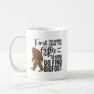 Drôle Bigfoot café Mug