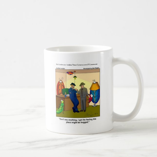 Drôle Bugged Police HQ Cadeaux Tee - shirts Mugs E (Droite)