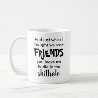 Drôle cadeau de départ pour Coworker café Mug