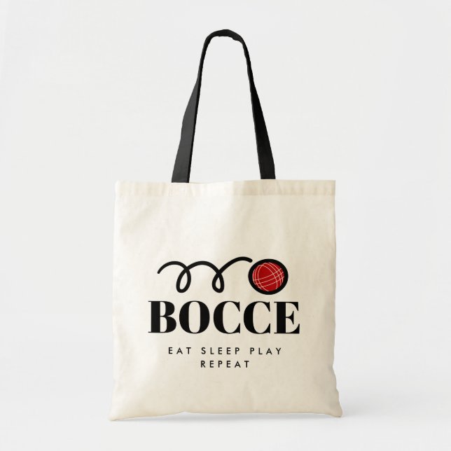 Drôle cadeau de sac fourre-tout de balle de bocce  (Devant)