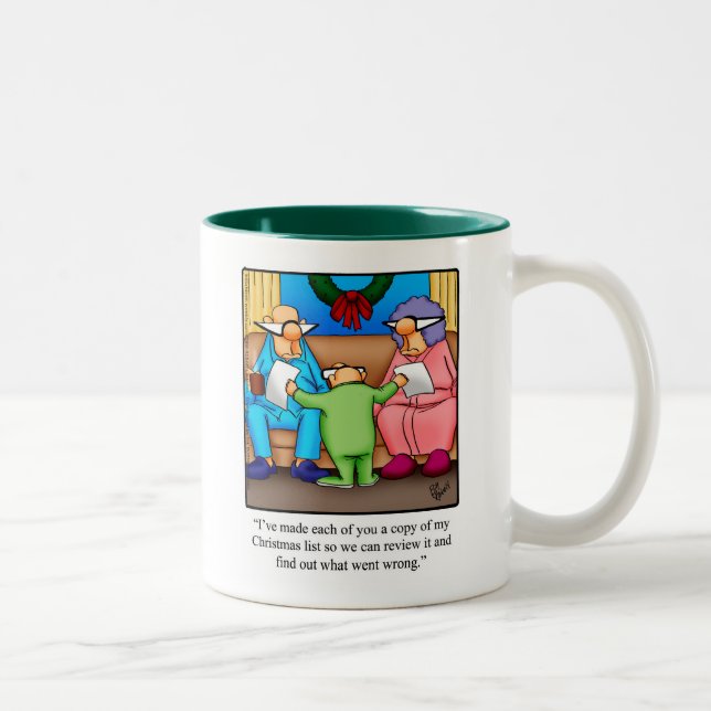 Drôle cadeau d'Humour de Noël Mug (Droit)