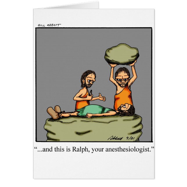 Drôle cadeau Médicale ! (Devant)