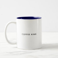 Drôle Café King Petit déjeuner Café Mug