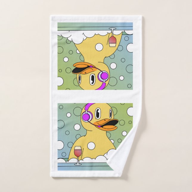 Drôle Canard serviette (Serviette à main)