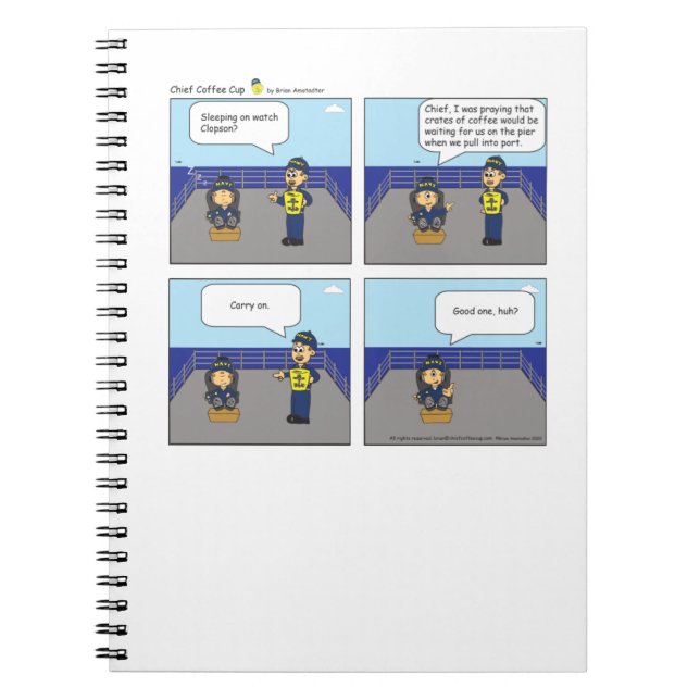 Drôle Carnet de dessin animé (Devant)
