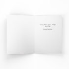 Drôle carte d'anniversaire de milieu de section po