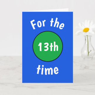 Drôle carte d'anniversaire pour adolescent