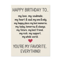 Drôle Carte d'anniversaire pour hommes mari Boyami