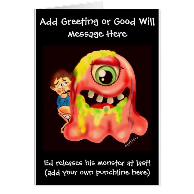 Drôle carte de dessin animé "juste circoncis" - aj (Devant)