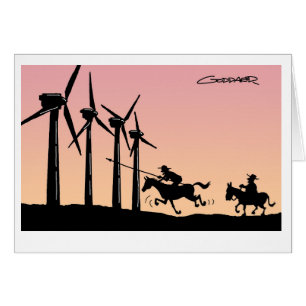 Drôle Cartoon Card par Clive Goddard