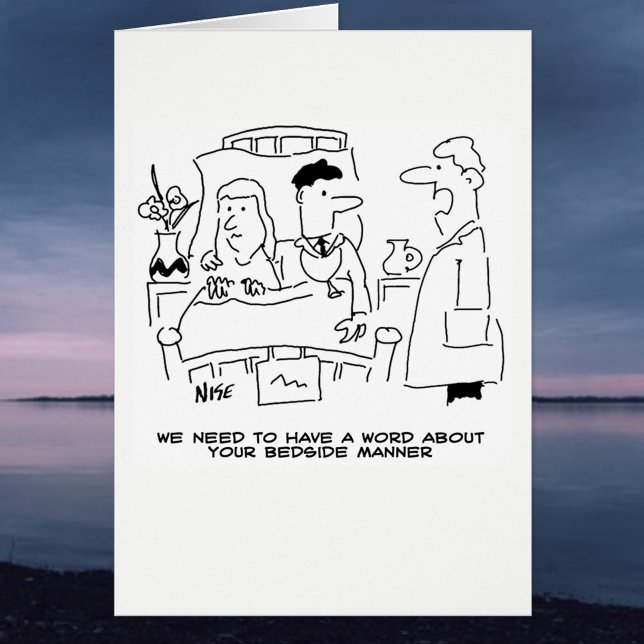 Drôle Cartoon Médicale Docteur's Bedside Manner (Créateur téléchargé)