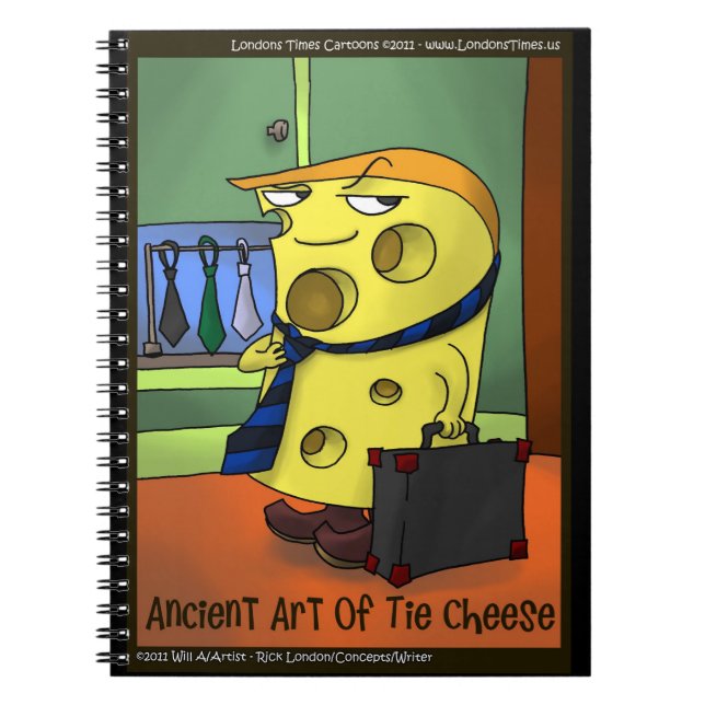Drôle Cartoon Tai Chi Carnet Spiral (Devant)