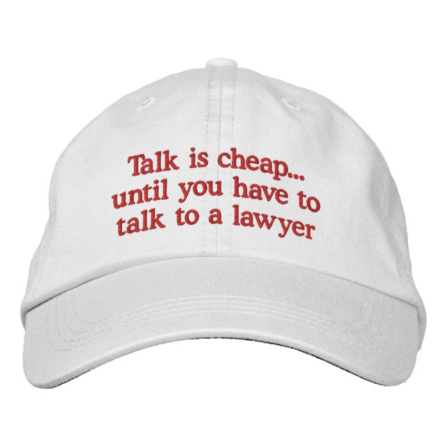 Drôle Casquettes d'avocat (Devant)