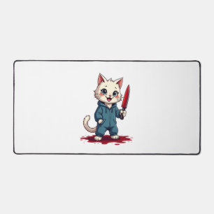 Drôle Cat Horror Films Mignonne Halloween Pour Kit