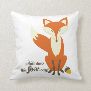 Drôle ce qui fait le Fox pour indiquer le coussin