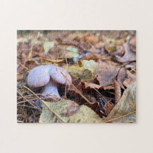 Drôle Champignons Butt Jigsaw Puzzle