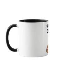 Drôle CHIEN DAD Mug - Mignonne chien hurlant dessi