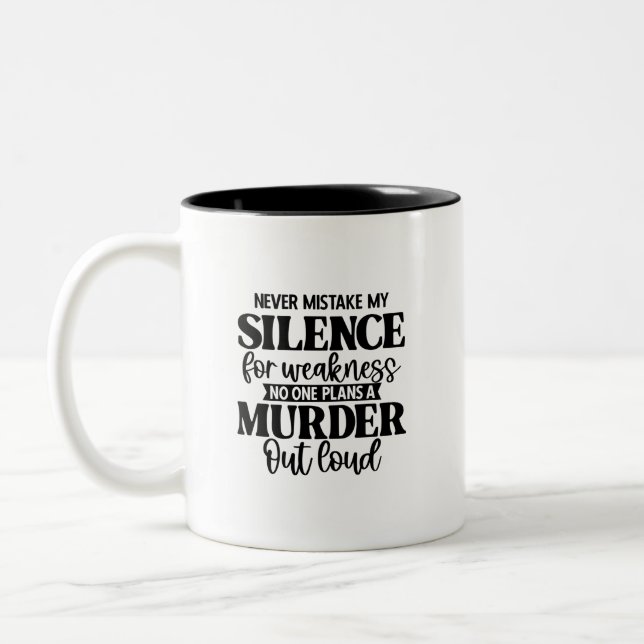 Drôle Citation de café Mug (Gauche)