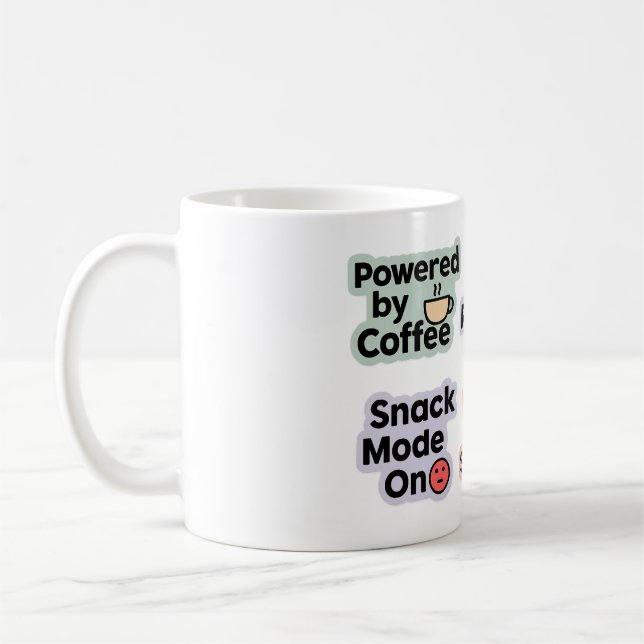 Drôle Coffee & Snack Citation Mug (Gauche)