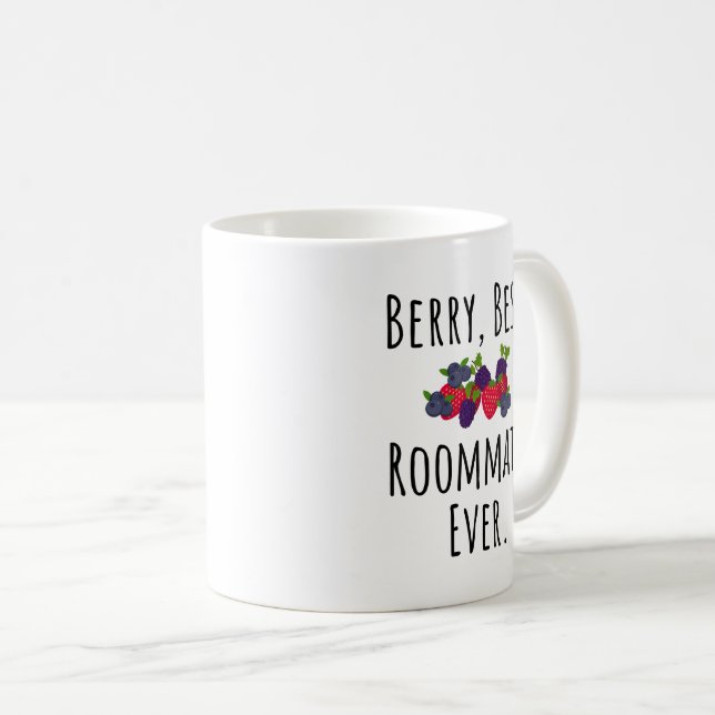 Drôle colocataire Roomie Idée cadeau Mug Café Coup (Devant droit)