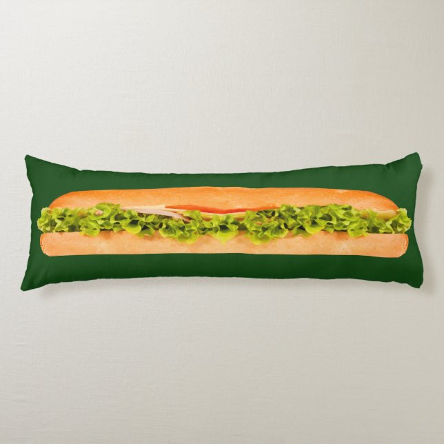 Drôle Coussin Sandwich Long (Devant)