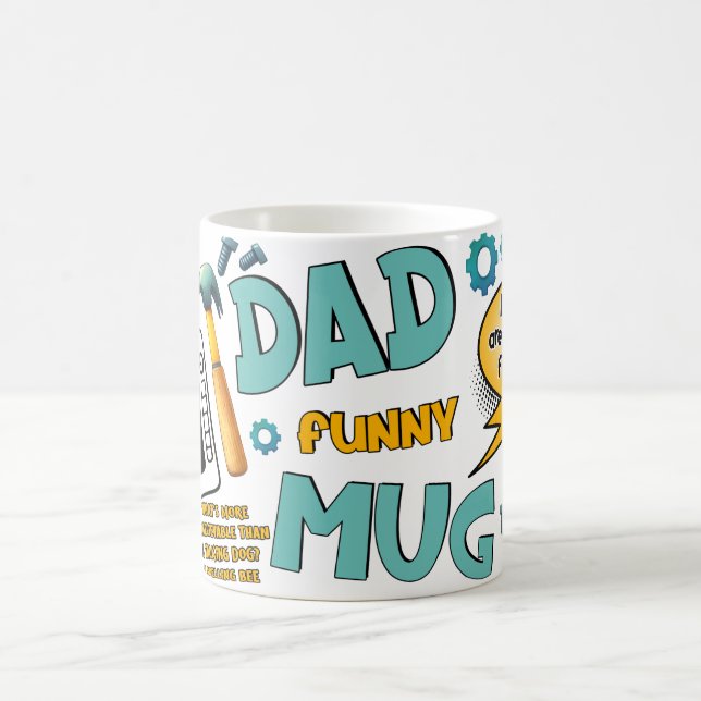 Drôle DAD plaisante Mug (Centre)