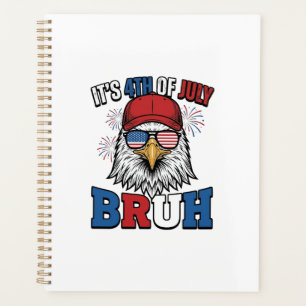 Drôle de 4 juillet Eagle Bruh maillot patriotique 